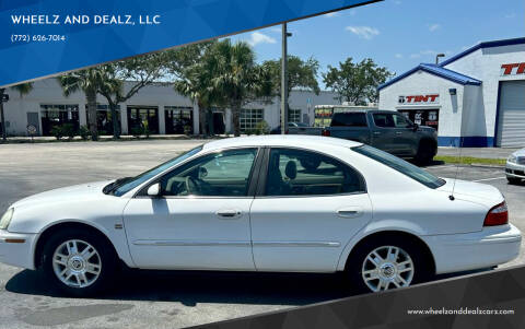 2004 Mercury Sable for sale at WHEELZ AND DEALZ, LLC in Fort Pierce FL