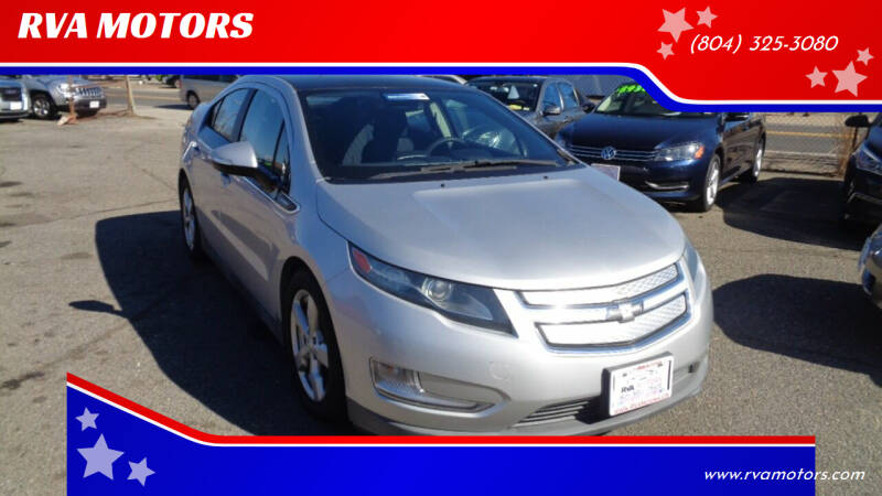 2012 Chevrolet Volt for sale at RVA MOTORS in Richmond VA