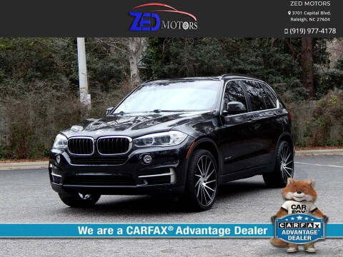 2015 BMW X5 for sale at Zed Motors in Raleigh NC