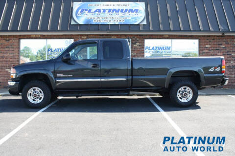 2004 GMC Sierra 2500HD for sale at Platinum Auto World in Fredericksburg VA