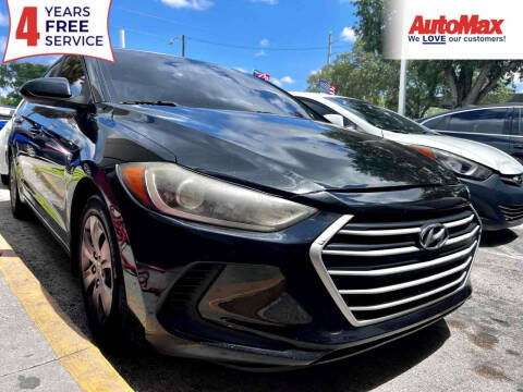 2017 Hyundai Elantra for sale at Auto Max in Hollywood FL