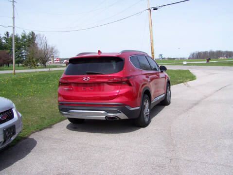 2021 Hyundai Santa Fe for sale at ANKNEY AUTO SERVICE in Defiance OH