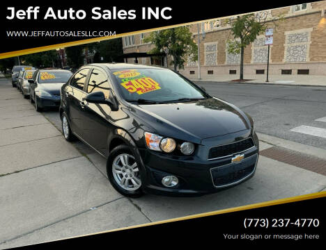 2015 Chevrolet Sonic for sale at Jeff Auto Sales INC in Chicago IL