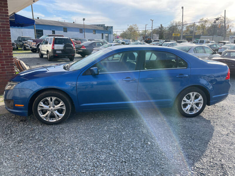 2012 Ford Fusion for sale at LAURINBURG AUTO SALES in Laurinburg NC