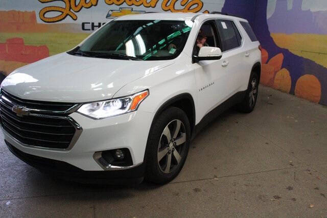 Used 2019 Chevrolet Traverse 3LT with VIN 1GNEVHKWXKJ247831 for sale in Grand Ledge, MI