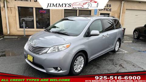 2016 Toyota Sienna for sale at JIMMY'S AUTO WHOLESALE in Brentwood CA