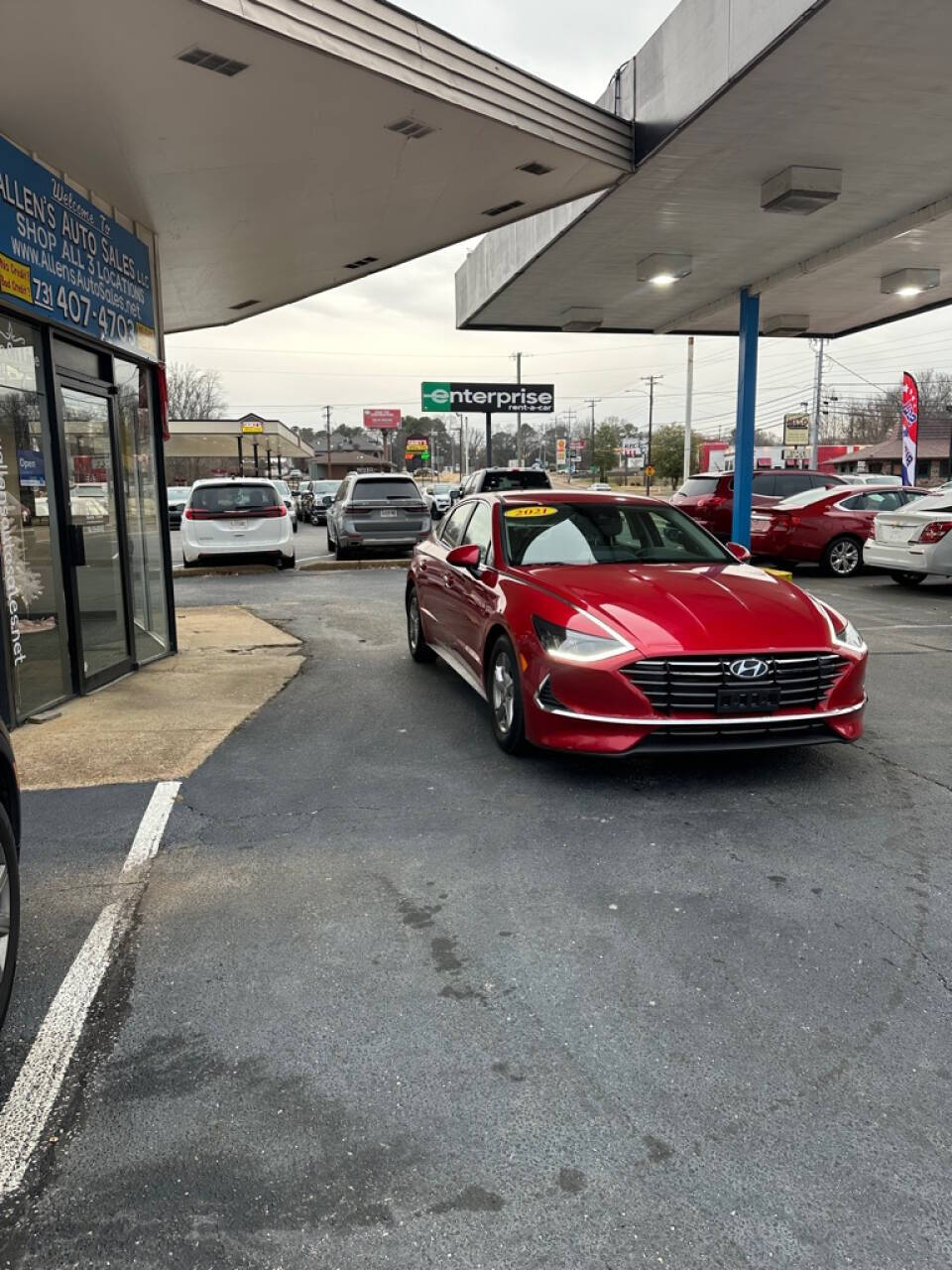 2021 Hyundai SONATA for sale at Michael Johnson @ Allens Auto Sales Hopkinsville in Hopkinsville, KY