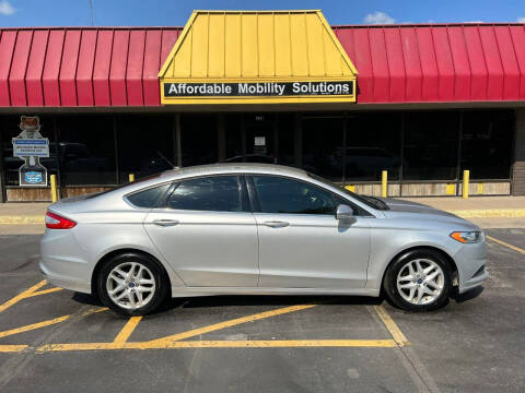 2016 Ford Fusion for sale at Affordable Mobility Solutions, LLC - Standard Vehicles in Wichita KS