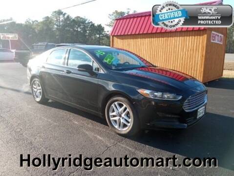 2015 Ford Fusion for sale at Holly Ridge Auto Mart in Holly Ridge NC