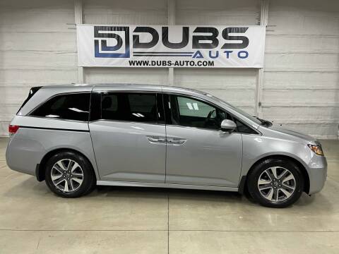 2016 Honda Odyssey for sale at DUBS AUTO LLC in Clearfield UT