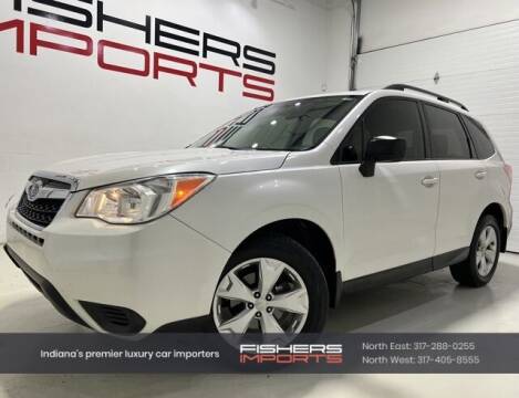 2015 Subaru Forester for sale at Fishers Imports in Fishers IN