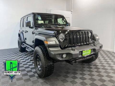 2019 Jeep Wrangler Unlimited for sale at Sunset Auto Wholesale in Tacoma WA