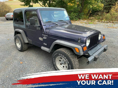 1998 Jeep Wrangler for sale at Walts Auto Center in Cherryville PA