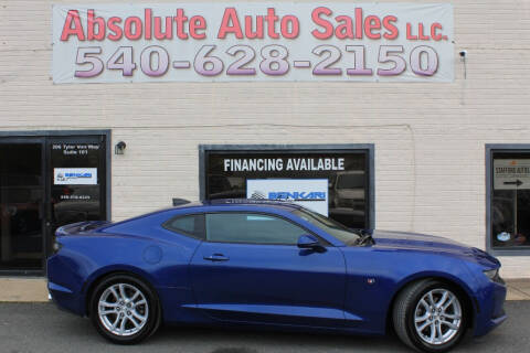 2020 Chevrolet Camaro for sale at Absolute Auto Sales in Fredericksburg VA