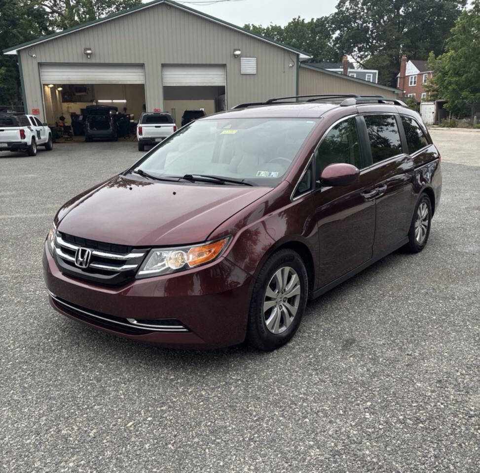Dk. Red 2016 Honda Odyssey EX-L EX-L 4dr Mini-Van 1