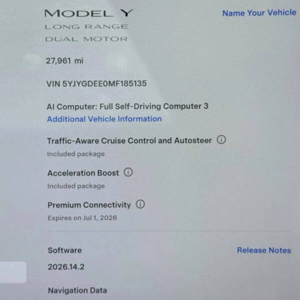 2021 Tesla Model Y Long Range
