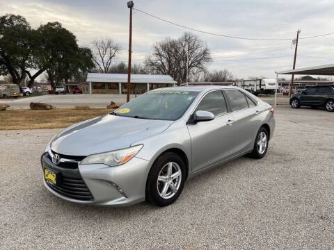 2015 Toyota Camry for sale at Bostick's Auto & Truck Sales LLC in Brownwood TX