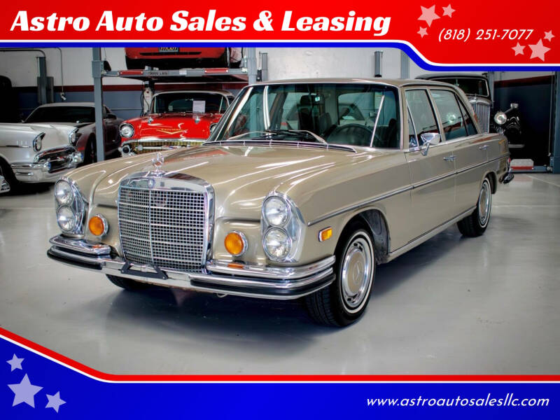 1972 Mercedes-Benz 280-Class for sale at Astro Auto Sales & Leasing in Sun Valley CA