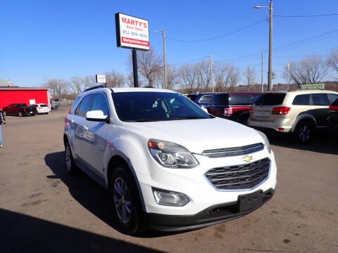 2016 Chevrolet Equinox for sale at Marty's Auto Sales in Savage MN