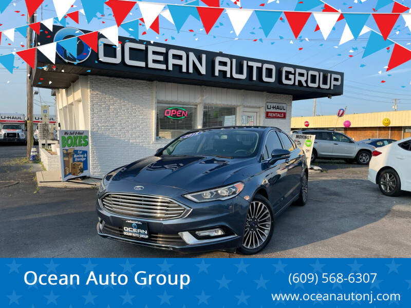 2018 Ford Fusion for sale at Ocean Auto Group in Pleasantville NJ