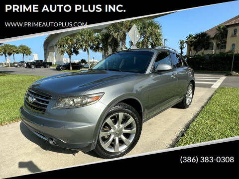 2006 Infiniti FX35 for sale at PRIME AUTO PLUS INC. in Daytona Beach FL