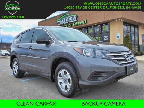 2014 Honda CR-V for sale at Omega Autosports of Fishers in Fishers IN