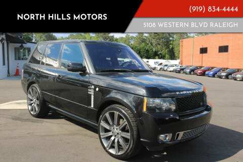 2012 Land Rover Range Rover for sale at NORTH HILLS MOTORS in Raleigh NC