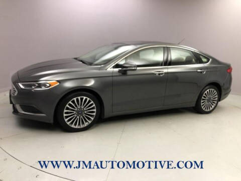 2018 Ford Fusion for sale at J & M Automotive in Naugatuck CT