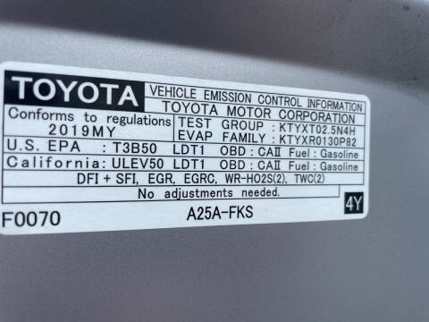 2019 Toyota RAV4 LE