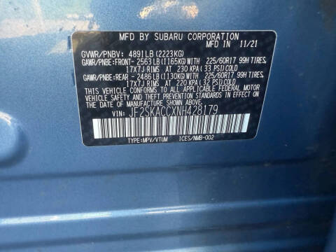 2022 Subaru Forester