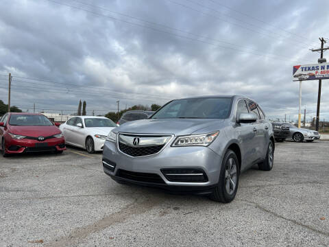 2016 Acura MDX for sale at CarzLot, Inc in Richardson TX