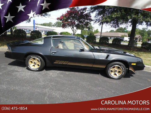 1981 Chevrolet Camaro for sale at Carolina Motors in Thomasville NC