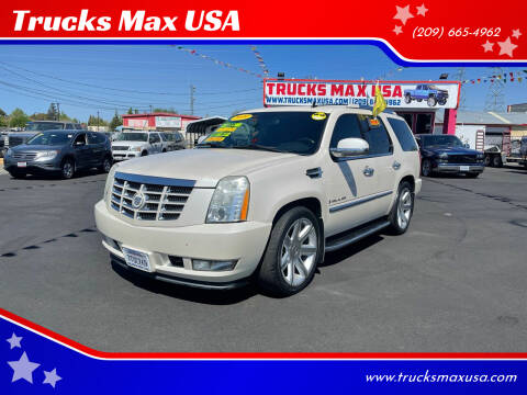 2009 Cadillac Escalade for sale at Trucks Max USA in Manteca CA