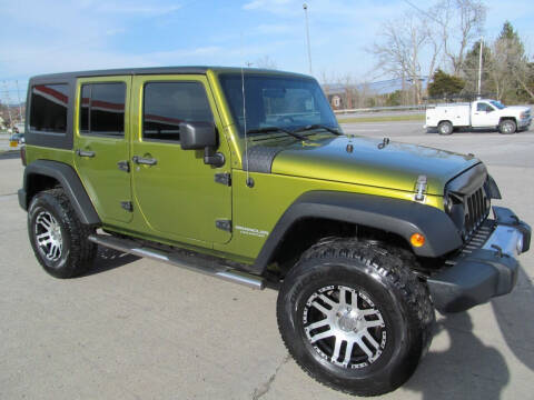 2007 Jeep Wrangler Unlimited for sale at tazewellauto.com in Tazewell TN