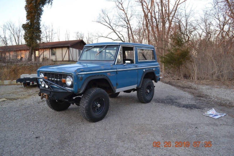 1969 Ford Bronco for sale at CLASSIC GAS & AUTO in Cleves OH