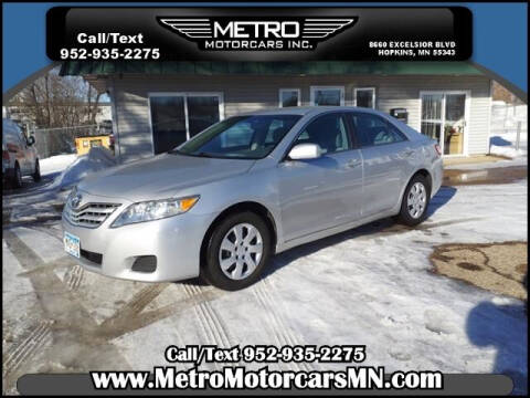 2011 Toyota Camry for sale at Metro Motorcars Inc in Hopkins MN