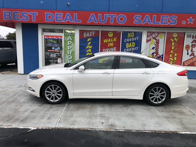 2017 Ford Fusion for sale at AS LOW AS $499 DOWN in Clinton Township MI