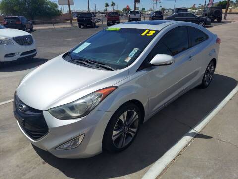 2013 Hyundai Elantra Coupe for sale at Century Auto Sales in Apache Junction AZ