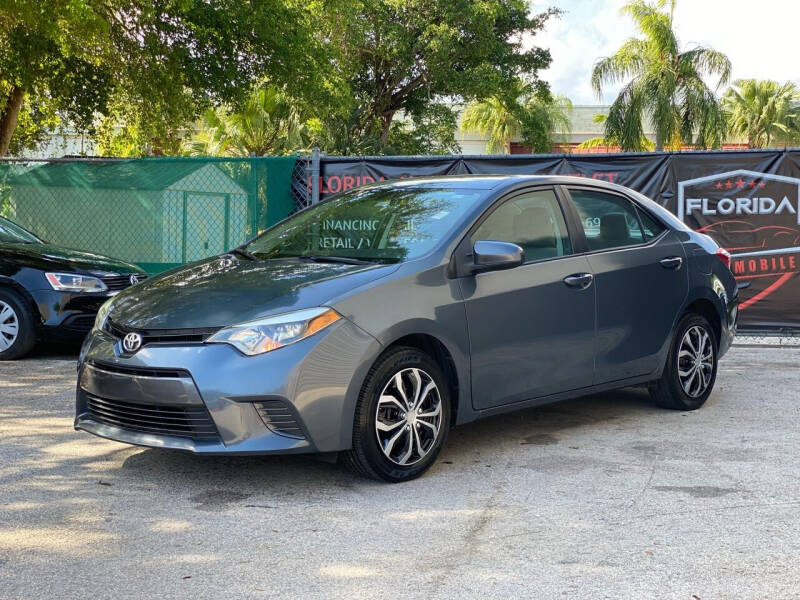 2015 Toyota Corolla for sale at Florida Automobile Outlet in Miami FL