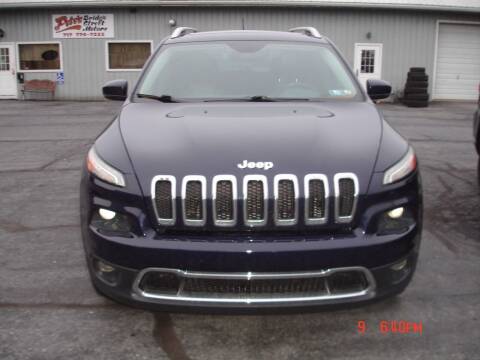 2014 Jeep Cherokee for sale at Peter Postupack Jr in New Cumberland PA