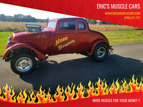 1933 Willys Gasser for sale at Eric's Muscle Cars in Clarksburg MD