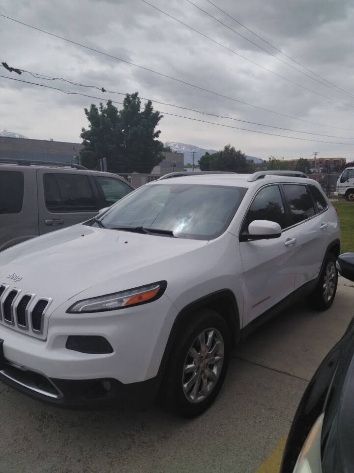 2016 Jeep Cherokee for sale at M Town Auto and Elite Services in Murray, UT