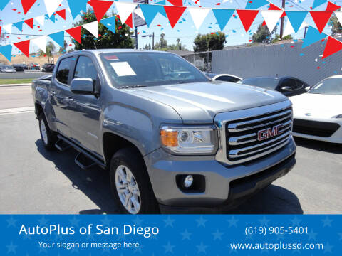 2019 GMC Canyon for sale at AutoPlus of San Diego in Spring Valley CA