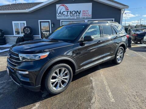 2020 Ford Explorer for sale at Action Motor Sales in Gaylord MI