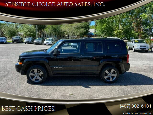 2015 Jeep Patriot for sale at Sensible Choice Auto Sales, Inc. in Longwood FL