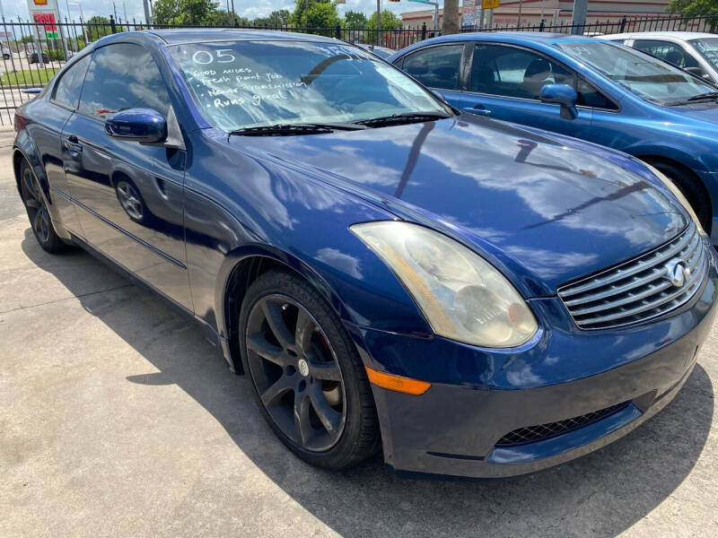 2005 Infiniti G35 for sale at Buy-Fast Autos in Houston TX