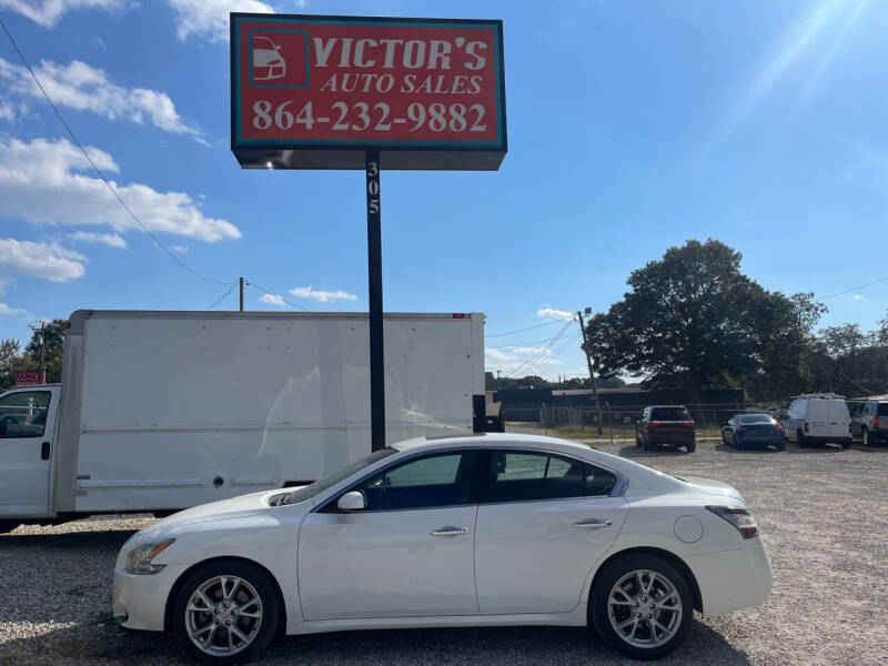 2014 Nissan Maxima for sale at Victor's Auto Sales in Greenville SC