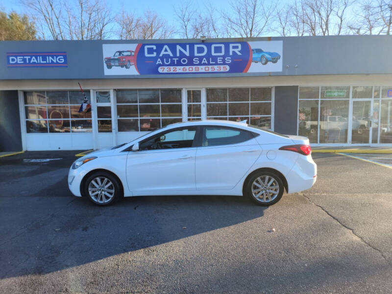 2015 Hyundai Elantra for sale at CANDOR INC in Toms River NJ