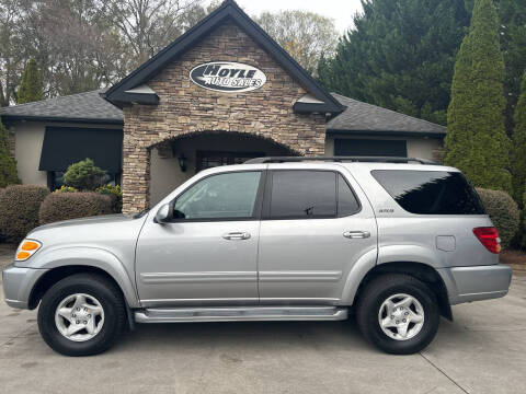 2002 Toyota Sequoia for sale at Hoyle Auto Sales in Taylorsville NC