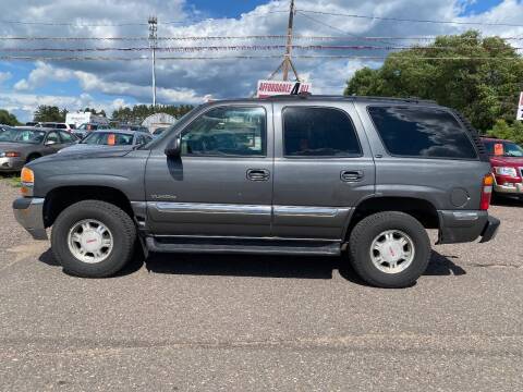 2001 GMC Yukon for sale at Affordable 4 All Auto Sales in Elk River MN